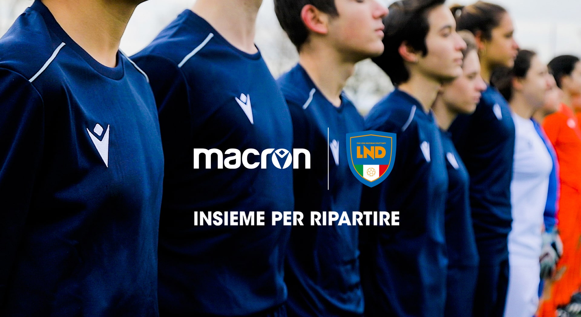 "INSIEME PER RIPARTIRE": MACRON AND LND DONATE MATCH KITS TO ALL GRASSROOTS CLUBS WITH YOUTH TEAMS